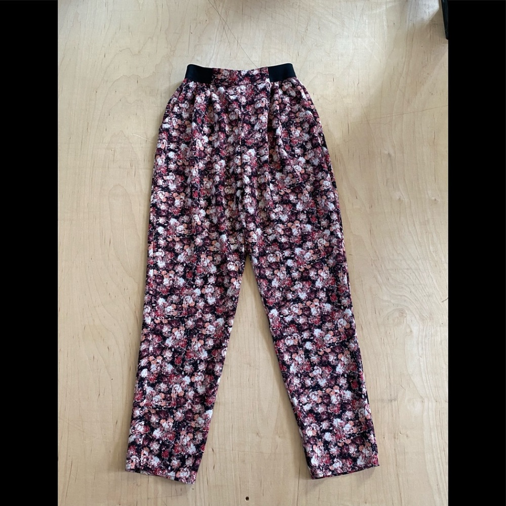 Xhilaration Floral High Waisted Pants